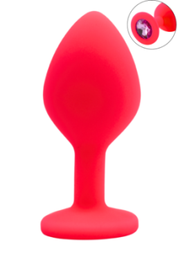 Plug bijou rose Medium - DB-RY068PNK